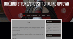 Desktop Screenshot of oaklandstrong.com